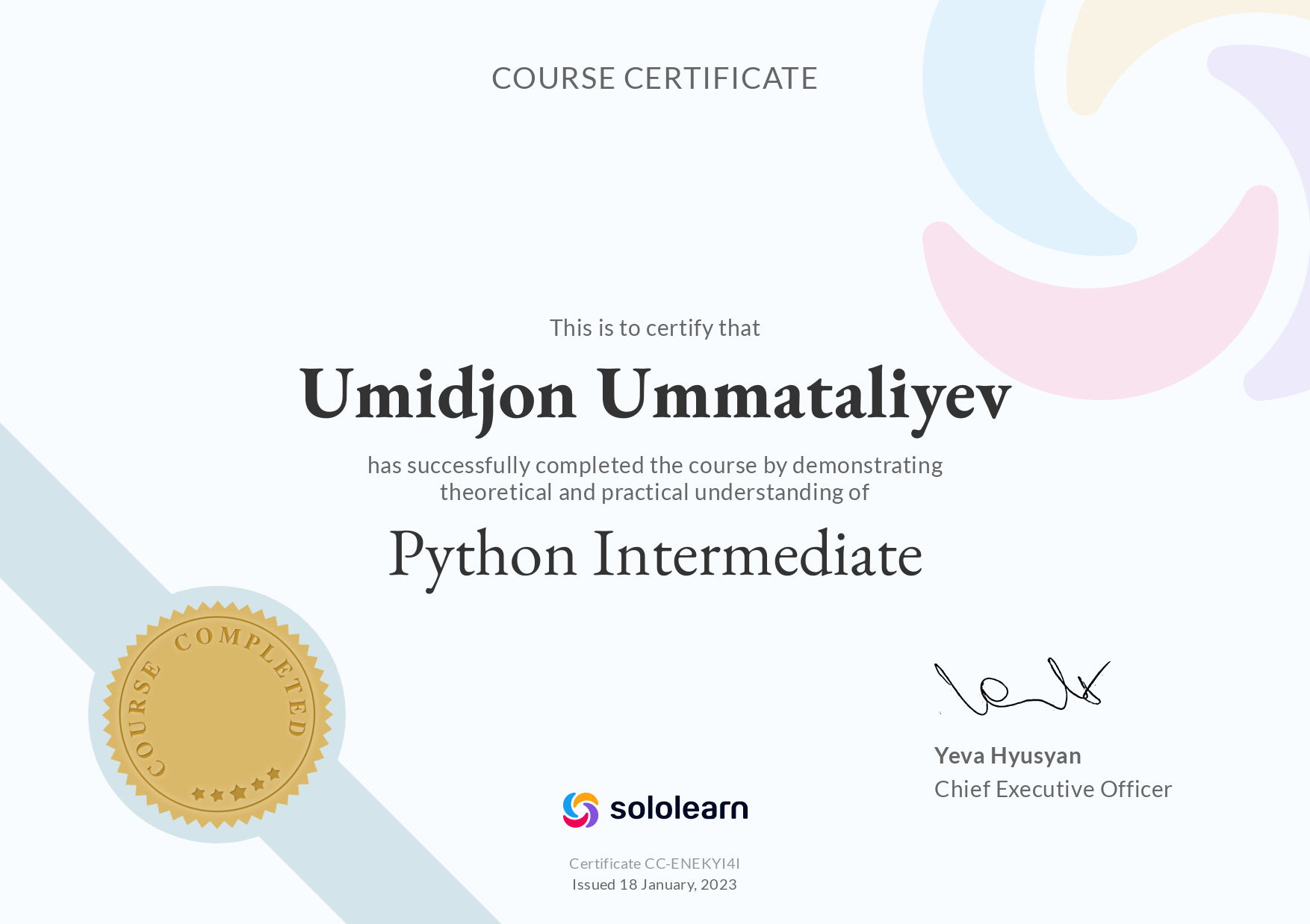 Python Intermediate